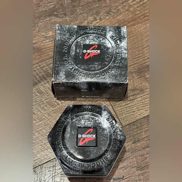 NWT CASIO G SHOCK ANALOG DIGITAL BLACK RESIN STRAP WATCH - Picture 2 of 7